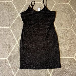 Thin strap bodycon sequin dress